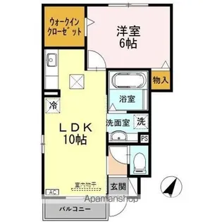 FAIRY(フェアリー)【1階】の間取り