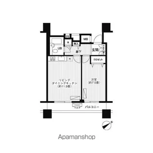 LOOPーM【3階】の間取り