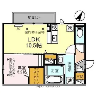アステールⅦ【1階】の間取り
