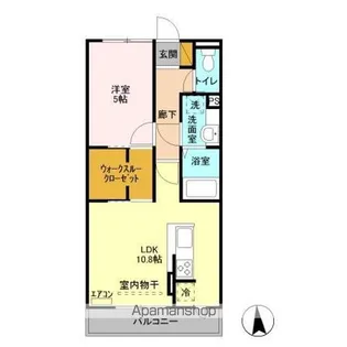 モン レーヴ【3階】の間取り