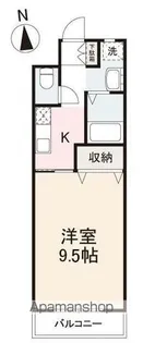 ツインフル21【407号室】の間取り