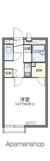 レオネクストエトワールエトウ【2階】の間取り