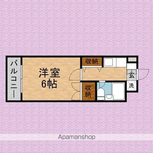 コミュニティハイム【202号室】の間取り