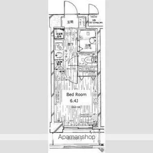 ラグジュアリーアパートメントデュオ神楽坂【1階】の間取り