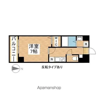 プレイズシード御器所イースト【8階】の間取り