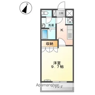 カタマ ポポラーレ【1階】の間取り