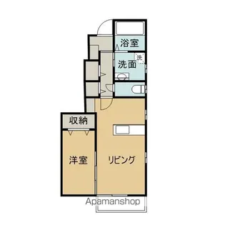 NOLUみたけ【103号室】の間取り