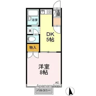 サンソフィエ茶畑【2階】の間取り