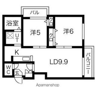 アルシオーネS12【2階】の間取り
