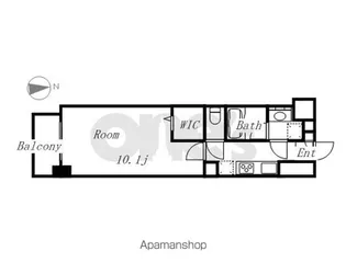 ルナ クレシエンテ【9階】の間取り