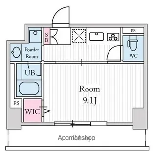 KDXレジデンス千葉中央EAST【6階】の間取り
