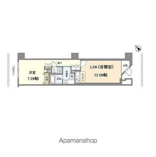 スタイリオ池尻大橋【5階】の間取り