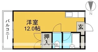 ベルデン朝倉【3階】の間取り