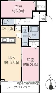 カーサファルコン【2階】の間取り
