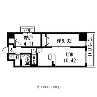 アーバンパーク新大阪【2階】の間取り