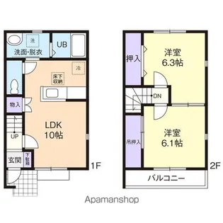 LUMIERE II【2階】の間取り