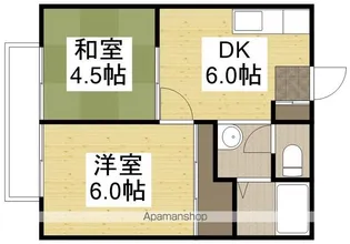 グリーンハイツ【105号室】の間取り