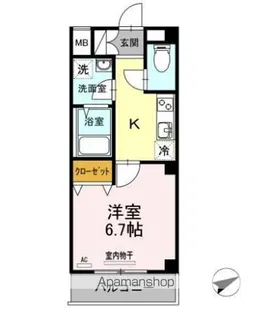 SUN RESIDENCE【1階】の間取り
