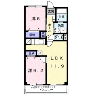 フォレスト湘南【3階】の間取り