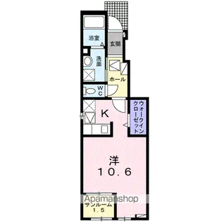 ラーク森 Ⅱ【1階】の間取り