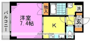 スペーシア高円寺Ⅰ【1階】の間取り