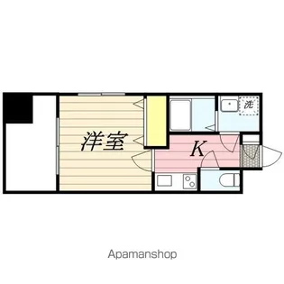 エンクレスト博多駅前Ⅲ【11階】の間取り