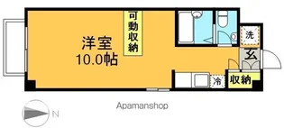 東京都世田谷区代田5丁目【マンション】の間取り