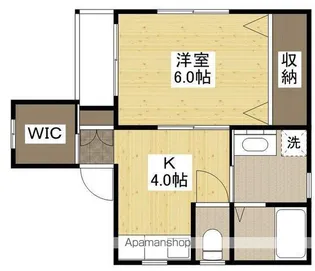 アイランドビル16【2階】の間取り