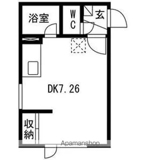 レスペデザ菊水【302号室】の間取り