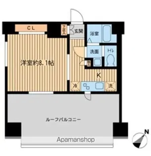 PRIMAL MACHIDA【12階】の間取り
