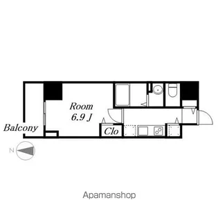 M-Luxe丸の内【10階】の間取り
