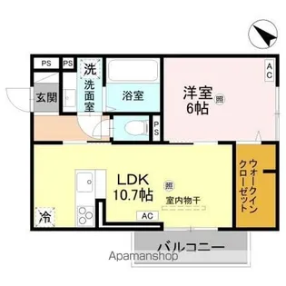 DーREGALO下馬N【3階】の間取り