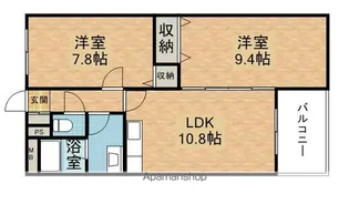 アーバンライフ【A103号室】の間取り
