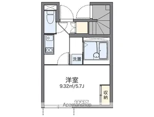 レオネクストらん【103号室】の間取り