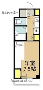 リエス虎丸【3階】の間取り