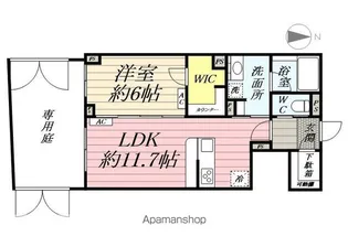 SIGNATURE07(シグネチャーゼロセブン)【1階】の間取り