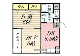 レジデンス28番館【3階】の間取り