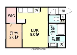 INTEGRAL VELL【1階】の間取り