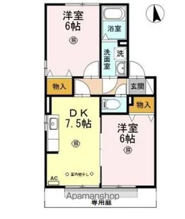 グリーンエクセル【1階】の間取り