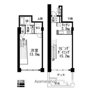 トランセット覚王山【1階】の間取り