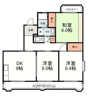 セードル安東【101号室】の間取り