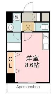 レジデンスREIWA支倉【9階】の間取り