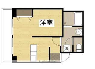 グランツ西古松Ⅱ【408号室】の間取り