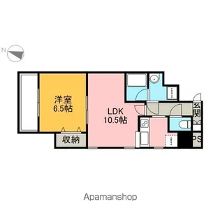 レジディア神田岩本町Ⅱ【8階】の間取り