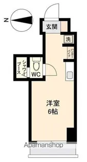 アソルティ東二番丁レジデンス【9階】の間取り