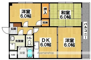 ベルフォーレ深井【2階】の間取り