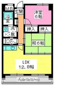 レスピーザ53【7階】の間取り