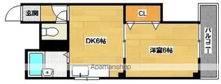 第三大朋マンション【4階】の間取り