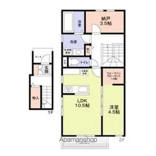 Juste Paix Sato【1階】の間取り