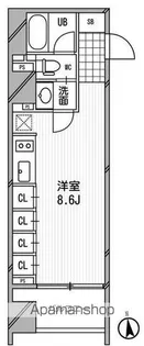 アーデン芝公園【9階】の間取り
